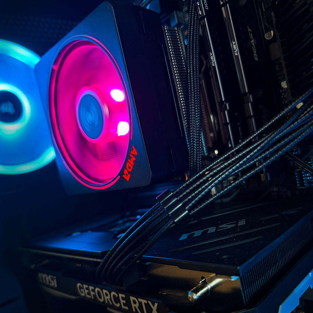 4K Gaming PC - Ryzen 7 7900x | RTX 4070 | DDR5 | M.2 NVMe SSD | Windows 11